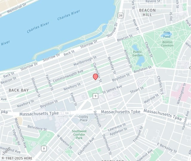 Location Map: 116 Newbury St, 2nd Floor Boston, Massachusetts 02116
